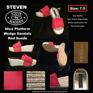 STEVEN by STEVE MADDEN SANDALS